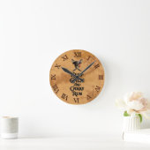 Kalm houden en droog houden ronde klok (Huis)