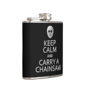 Kalm houden en een aangepaste kolf voor kettingzag heupfles (Rechts)