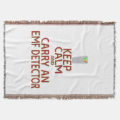 Kalm houden en een EMF Detector (Parody) dragen Deken (Voorkant)