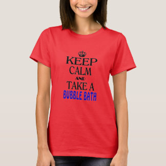 Kalm houden en een knuppels wissen t-shirt