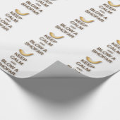 Kalm houden en een schotelpapier blazen cadeaupapier (Hoek)