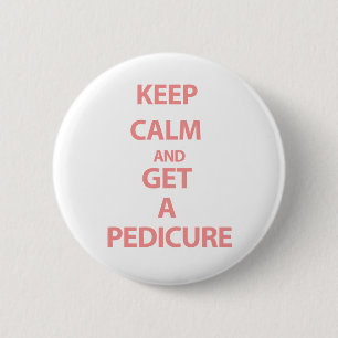 Kalm houden en een voorspelling maken ronde button 5,7 cm