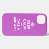 Kalm houden en een vroedvrouw bellen Case-Mate iPhone case (Achterkant (horizontaal))