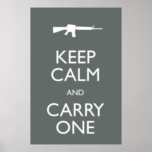 Kalm houden en eentje meenemen poster (Voorkant)