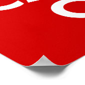 Kalm houden en eentje meenemen poster (Hoek)