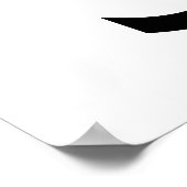 Kalm houden en eten poster (Hoek)