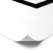 Kalm houden en eten poster (Hoek)