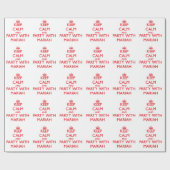 Kalm houden en feest met Mariah Cadeaupapier (Vlak)