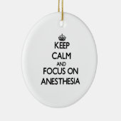 Kalm houden en focussen op anesthesie keramisch ornament (Rechts)
