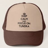 Kalm houden en focussen op Tundra Trucker Pet (Voorkant)
