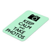 Kalm houden en foto's nemen magneet (Linkerzijde)