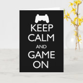 Kalm houden en gamen aan kaart (Gele Bloem)