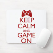 Kalm houden en gamen aan muismat (Met muis)