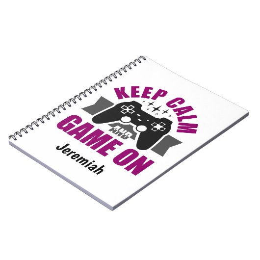 Kalm houden en gamen in Notitieboek houden (Linkerzijde)