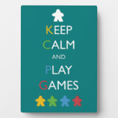Kalm houden en games spelen | Boardgame Lover Fotoplaat (voorkant)