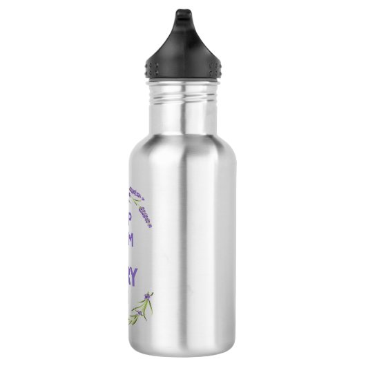 'Kalm houden en Gary aan' Waterfles (Rechts)