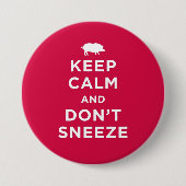 Kalm houden en geen Sneeze Button gebruiken (Voorkant)