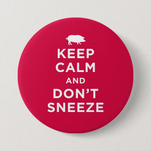 Kalm houden en geen Sneeze Button gebruiken