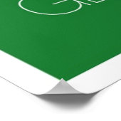 Kalm houden en Geografie onderzoeken Poster (Hoek)