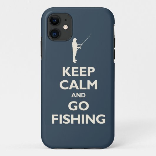 Kalm houden en Gevist houden (marine) Case-Mate iPhone Case (Achterkant)