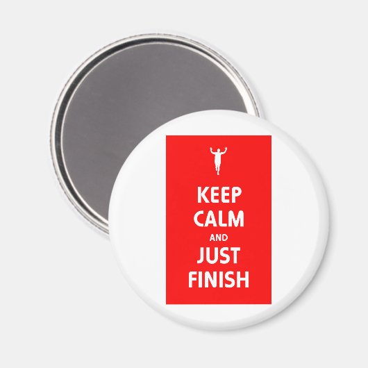 Kalm houden en gewoon afwerken magneet (Voorkant / Achterkant)