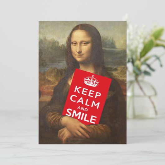 Kalm houden en glimlachen (Staand voorkant)