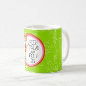 Kalm houden en Golf op Mok houden (Voorkant rechts)