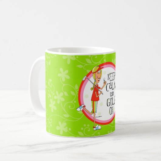 Kalm houden en Golf op Mok houden (Voorkant links)