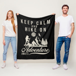 Kalm houden en hekken aan fleece deken
