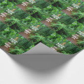 Kalm houden en Hike aan houden Cadeaupapier (Hoek)