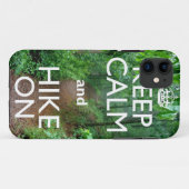 Kalm houden en Hike aan houden Case-Mate iPhone Case (Achterkant (horizontaal))