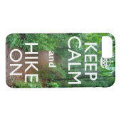 Kalm houden en Hike aan houden Case-Mate iPhone Case (Achterkant (Horizontaal))