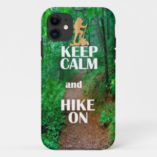 Kalm houden en Hike aan houden Case-Mate iPhone Case