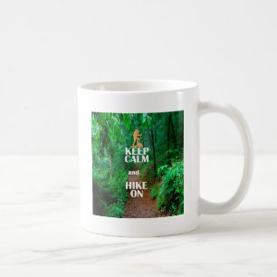 Kalm houden en Hike aan houden Koffiemok