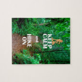 Kalm houden en Hike aan houden Legpuzzel (Horizontaal)