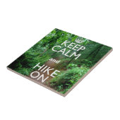 Kalm houden en Hike aan houden Tegeltje (Zijkant)