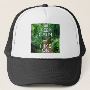 Kalm houden en Hike aan houden Trucker Pet