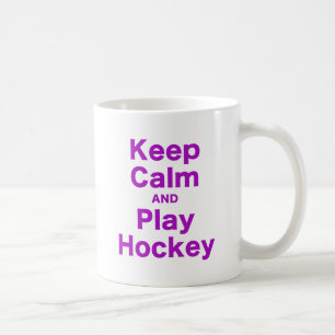 Kalm houden en Hockey afspelen Koffiemok