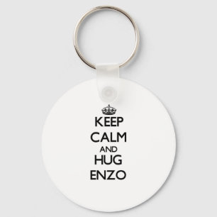 Kalm houden en HUG Enzo Sleutelhanger