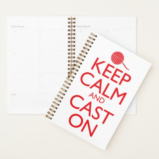 Kalm houden en in- en uitgieten planner (Display)