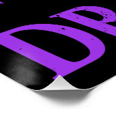 Kalm houden en Jacht Dragons Archer Geeky Retro Perfect Poster (Hoek)