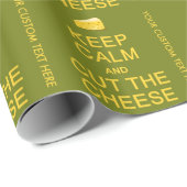 Kalm houden en Kaas snijden, aangepast papier verp (Rol Hoek)