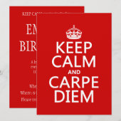 Kalm houden en kalk houden kaart (Voorkant / Achterkant)