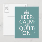 Kalm houden en kantelen ingeschakeld - beschikbaar briefkaart (Voorkant / Achterkant)