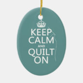 Kalm houden en kantelen ingeschakeld - beschikbaar keramisch ornament (Voorkant)