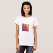 Kalm houden en kantelen ingeschakeld t-shirt (Voorkant volledig)