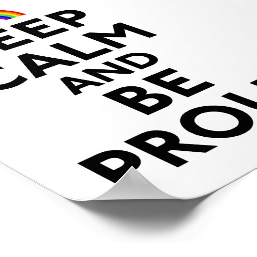 Kalm houden en klaar zijn poster (Hoek)