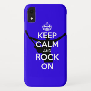 Kalm houden en klikken iPhone XR hoesje