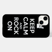 Kalm houden en klikken Case-Mate iPhone case (Achterkant (horizontaal))