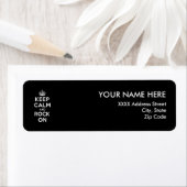 Kalm houden en klikken etiket (Insitu)